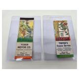 Yoder Ford Motor Co & Troyers Service match books