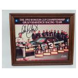 Dale Earnhardt autograph photo