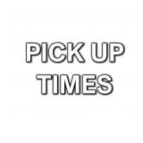 Pick Up Times
