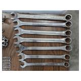 Large SAE combination wrenches