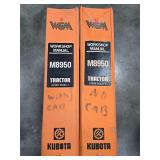 Kubota M8950 manuals