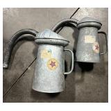 1qt & 2qt oil fill cans