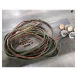 Torch hose and gauge set