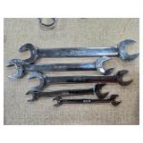 Snap-on Metric Double Open-End Wrench Set