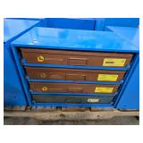 Organizer: heat shrink, terminals, screws, keys