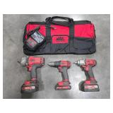 MAC cordless impact and drill set