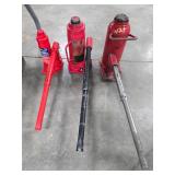 3 Bottle jacks