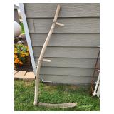 Antique scythe