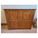 Oak Wooden Storage Cabinet