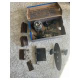 Vintage hinges & doorknobs