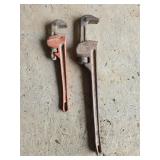 Pipe wrenches