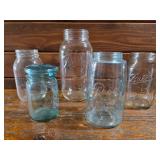 Glass jars