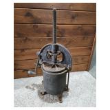 Antique meat press