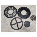 Vintage Decorative Stove Grates