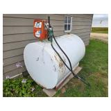 500gal electric fuel barrel