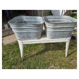 Vintage wash tub