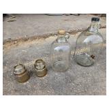 Insulators & glass bottles