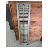 Vintage window shutter
