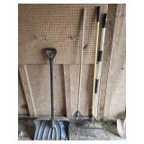Shovel & rakes
