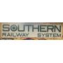 SOUTHERN RAILWAY ADVERTISING SIGN