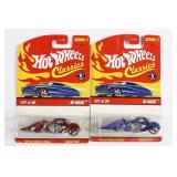 (2) Hot Wheels Classics W-Oozie Special Paint