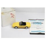 Franklin Mint Precision 1/24 1986 Corvette Pace Ca