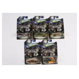 (5) 2013 Hot Wheels Halloween Complete Set