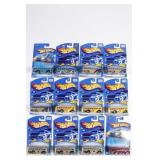 (12) Hot Wheels Surfin School Bus Lot