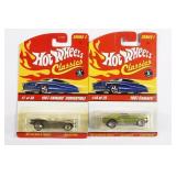 (2) Hot Wheels Classics 1967 Camaro Special Paint