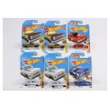 (6) Hot Wheels Chevy Squarebody Pickup Truck Lot