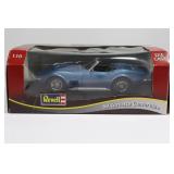 Revell 1/18 1969 Corvette Convertible Blue