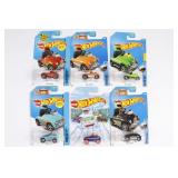 (6) Hot Wheels Pedal Driver Lot