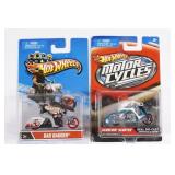 (2) Hot Wheels Motorcycle Lot
