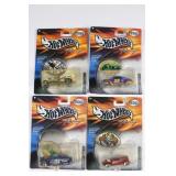 (4) 2001 Hot Wheels Racing Lot