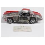 Franklin Mint Precision 1/24 1967 Corvette Clear