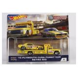 Hot Wheels Team Transporters 72 Plymouth Retro Rig