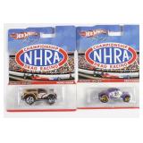 (2) Hot Wheels Racing NHRA Lot