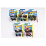 (5) Hot Wheels Monster Dairy Delivery Truck Lot