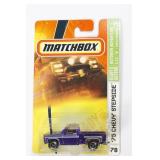 Matchbox 1975 Chevy Stepside Truck Purple
