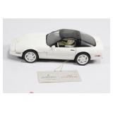 Franklin Mint Precision 1/24 1988 Corvette White
