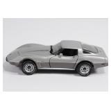 Franklin Mint Precision 1/24 1978 Corvette Silver