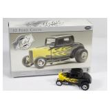 Testors 1/43 32 Ford Coupe Black Yellow Flames
