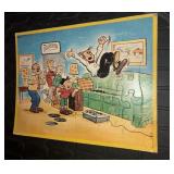 Vintage inlay BLONDIE Puzzle