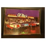 Vintage AL MACS DINER Advertising Sign
