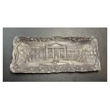 Vintage Metal WHITE HOUSE Souvenir Tray