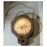 Vintage Electric SPARTUS Wall Clock - Works