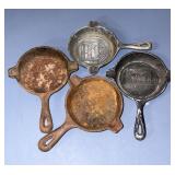 Vintage Miniature Skillet Lot - Lodge