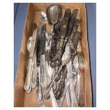 Assorted Antique Silverware Lot