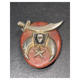 Vintage Masonic Shriners Bolo Tie Clasp