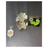 Vintage Lions Club Pin / Pendant Lot